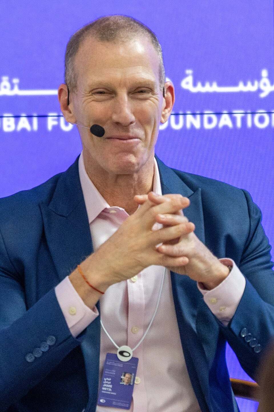 Jamie Metzl speaking at the Dubai Future Forum 2024